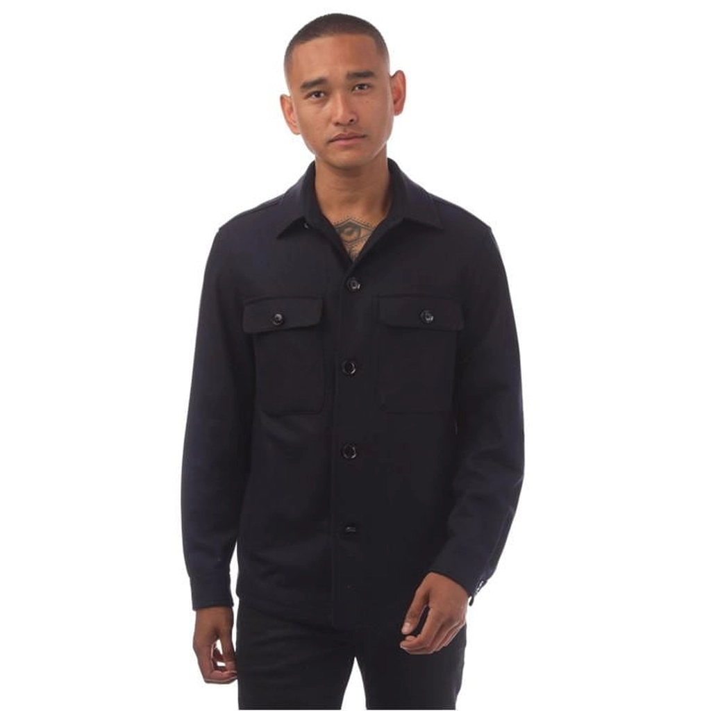 Hugo Boss C-Carper Relaxed-Fit Overshirt - Blue